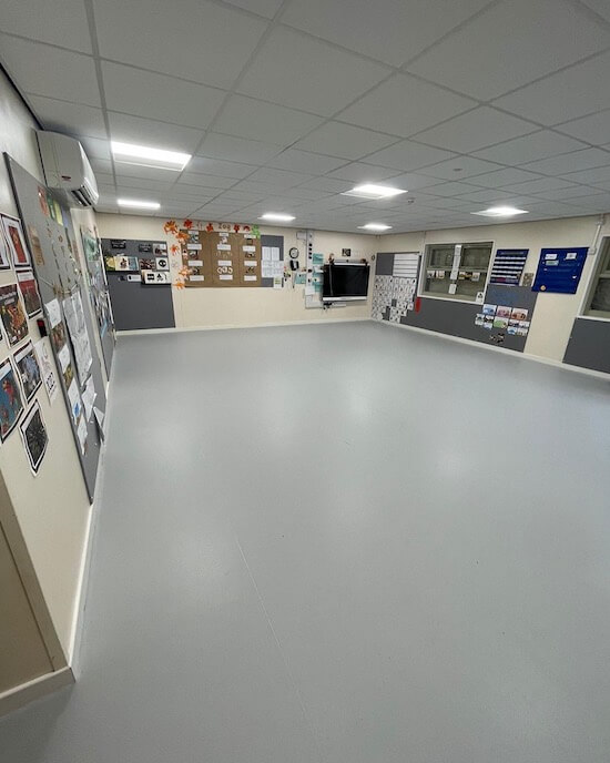commercial safety flooring telford